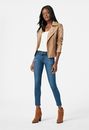 Embroidered Moto Jacket