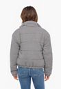 Houndstooth Puffer Jacket