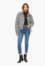 Houndstooth Puffer Jacket
