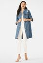 Longline Denim Jacket