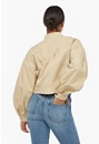 Puff Sleeve Crop Jacket