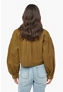 Puff Sleeve Crop Jacket