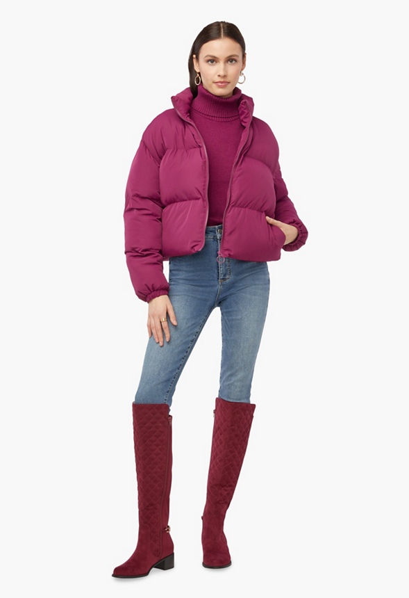 Cropped Puffer Jacket
