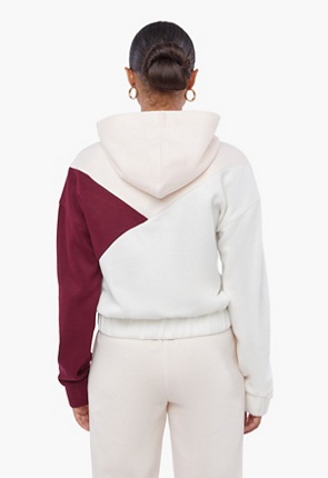 Colour Block Relaxed Cosy Sweatshirt