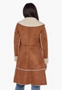 A-Line Double Face Shearling Coat