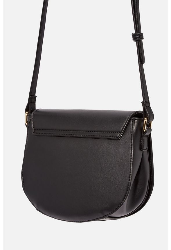 Locked Away Crossbody Bag Bags in Black - Get great deals at JustFab