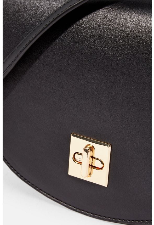 Locked Away Crossbody Bag Bags in Black Get great deals at JustFab