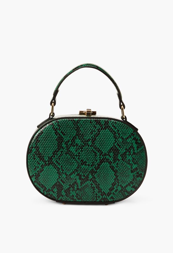 Green snake shop purse