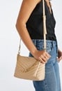 Quilted Zip Crossbody