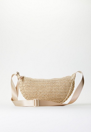 Sac bandoulière demi-lune