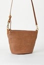 Raffia Pouch Crossbody