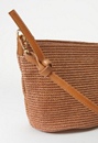 Raffia Pouch Crossbody