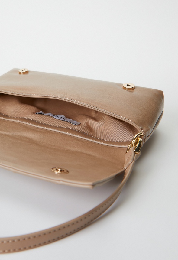 Large Detail Woven Crossbody
