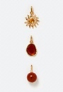 3 Pack Jaye Of Interchangeable Sun And Brown Charms Pack