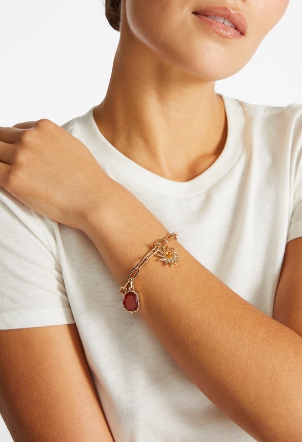 3 Pack Jaye Of Interchangeable Sun And Brown Charms Pack