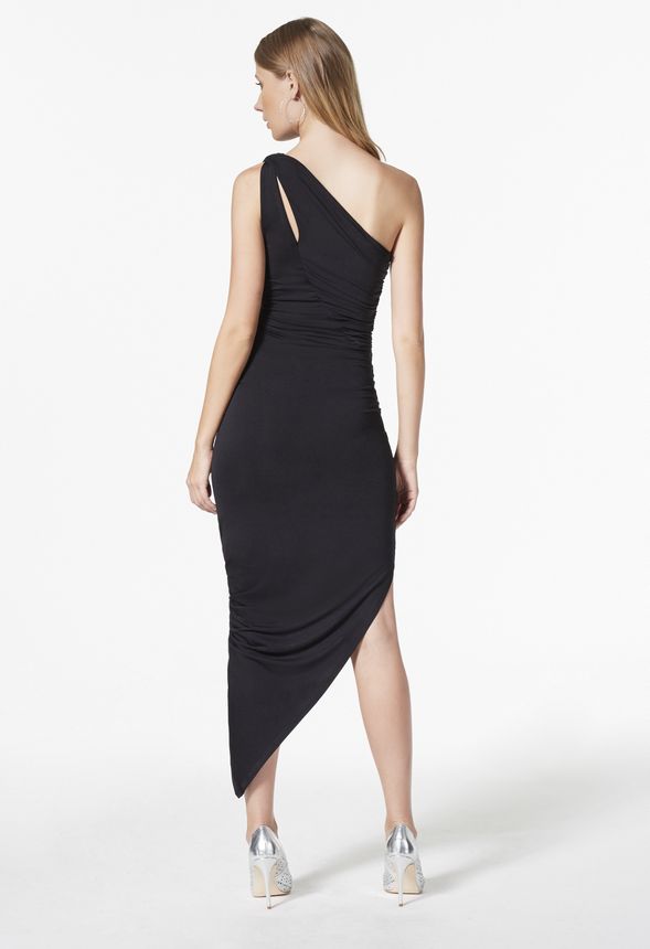 One Shoulder Asymmetrical Dress