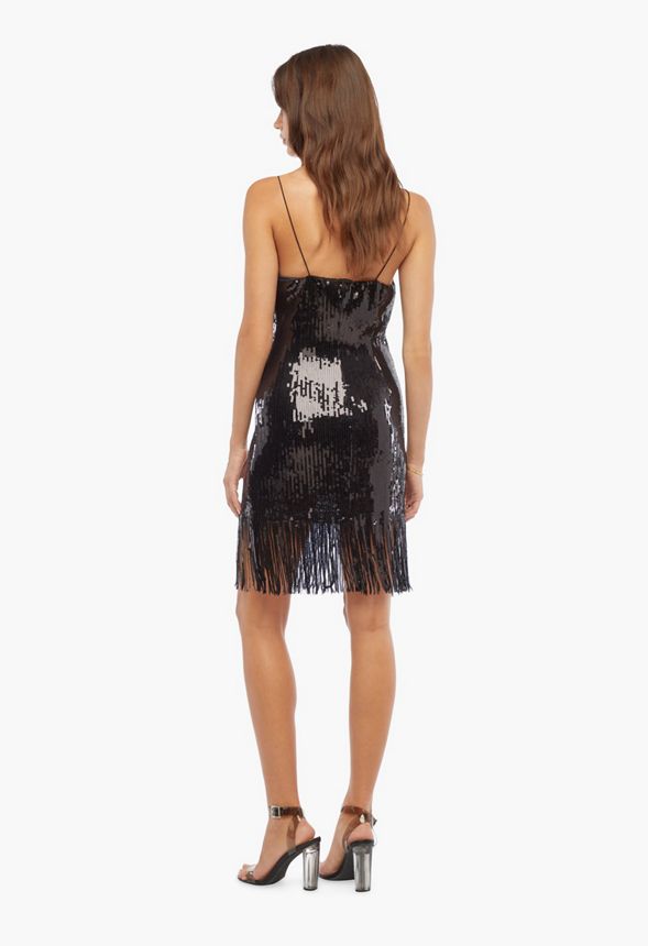 Roxy sequin 2025 fringe dress