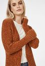 Rounded Hem Chenille Cardigan