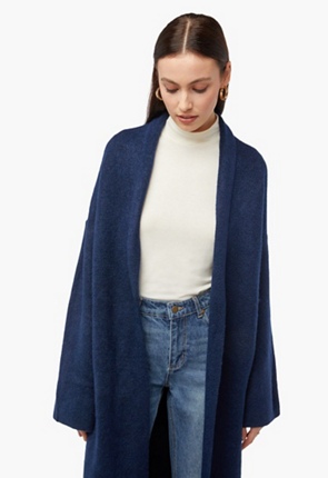Oversized Sweater Coat