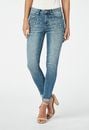 Slim Crop Jeans With Pearls