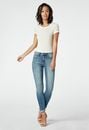 Slim Crop Jeans With Pearls