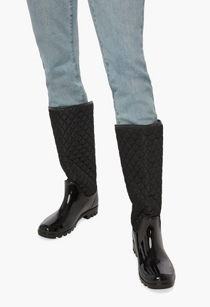Mariah Quilted Rain Boot