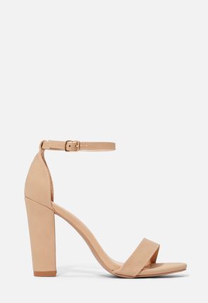 just fab nude heels