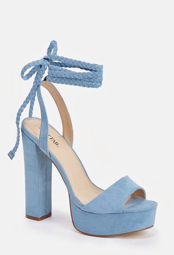 Justfab deals blue heels