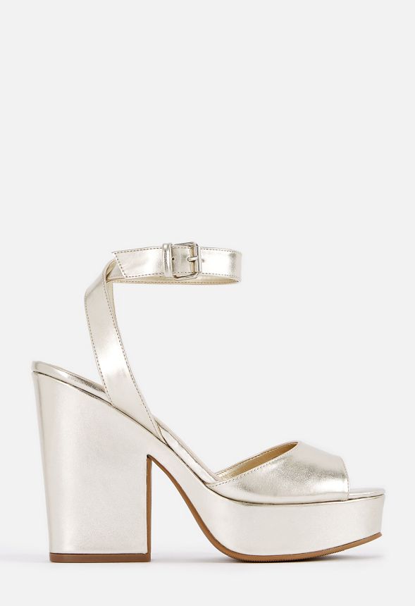 Niki Platform Heeled Sandal