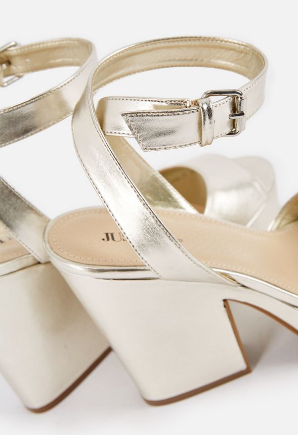 Niki Platform Heeled Sandal