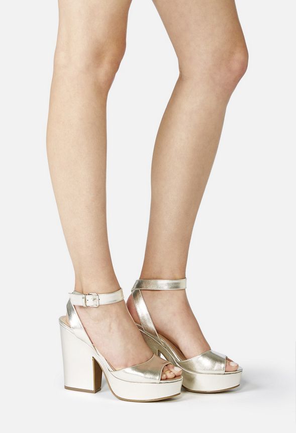 Niki Platform Heeled Sandal
