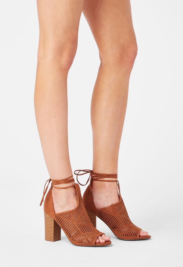 Sole Seduction Caged Heeled Sandal