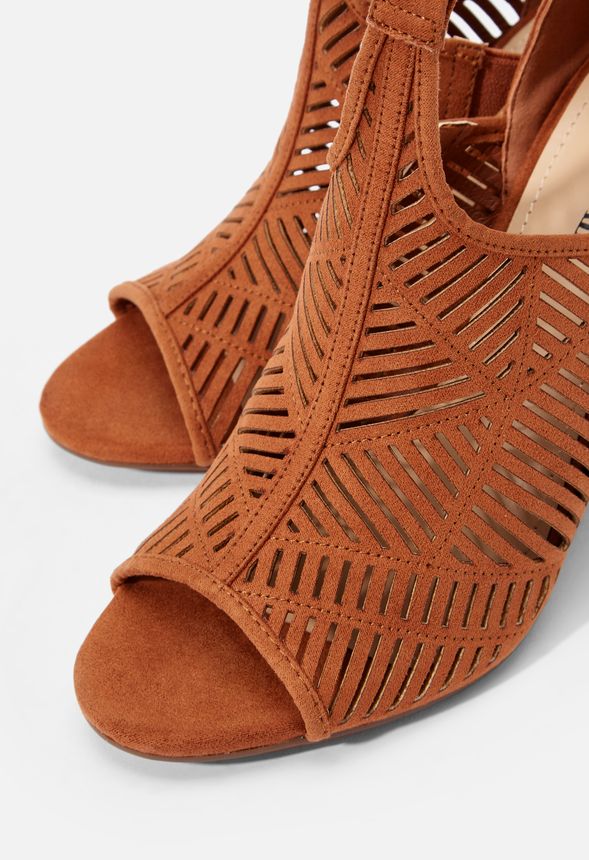 Sole Seduction Caged Heeled Sandal