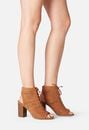 Fashion & Function Lace-Up Heeled Sandal