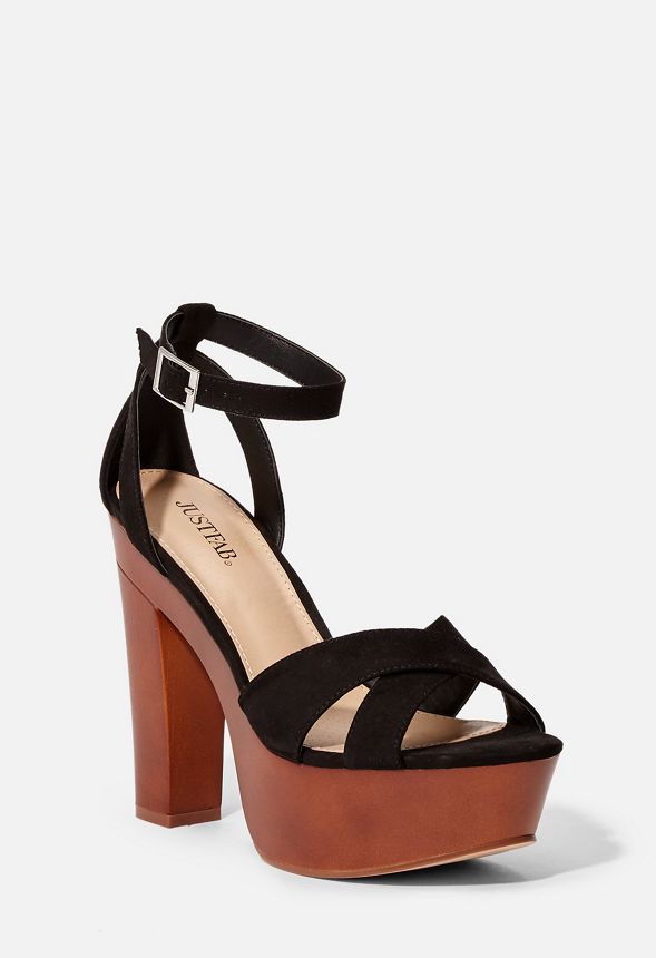 Lottie Platform Heeled Sandal