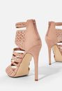 Boardwalk Babe Open Toe Cutout Heeled Sandal