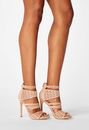 Boardwalk Babe Open Toe Cutout Heeled Sandal