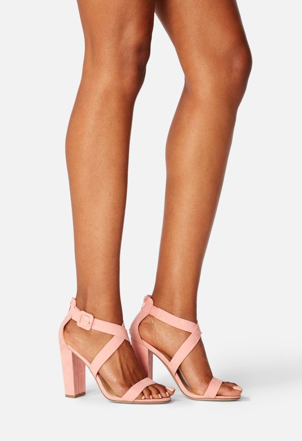Jennifer Strappy Block Heel