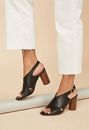 Jayda Sling-Back Heeled Sandal