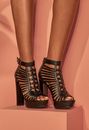 Tanya Caged Heeled Sandal