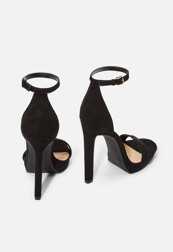 Natalie Ankle Strap Heeled Sandal