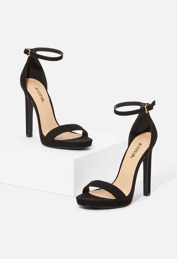 Natalie Ankle Strap Heeled Sandal