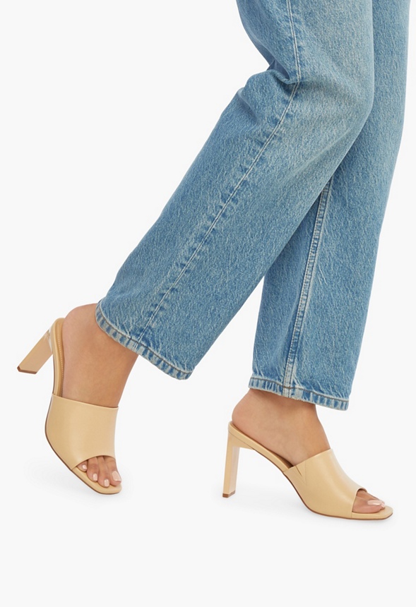 Kieran Mule Heeled Sandal