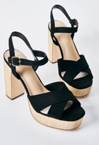 Tina Crossover Platform Sandal