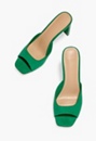 Azalea Mule Heeled Sandal