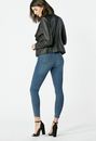 Faux Leather Waterfall Jacket