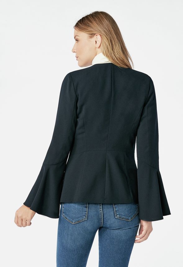 Blazer à Un Bouton Pour Femme, Veste Blazers, Revers Cranté