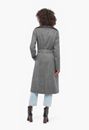 Faux Wool Trench Coat