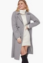 Exaggerated Herringbone Coat
