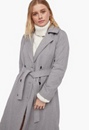 Exaggerated Herringbone Coat